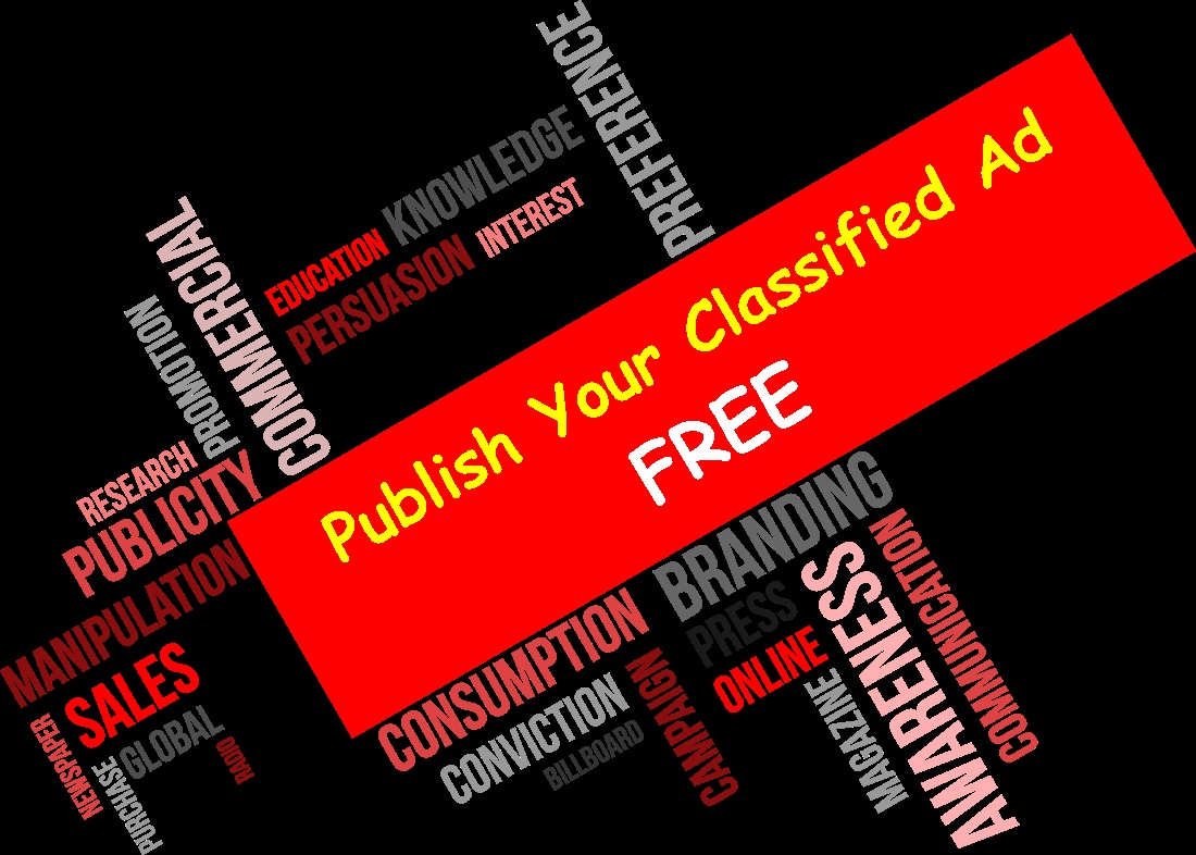 Advertise your Products Free - Classified Ads and Earn Extra