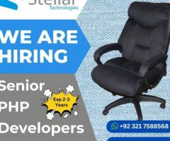 Senior PHP Developers [On-site Full Time] Required
