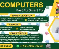 Laptop PC Installation & Services