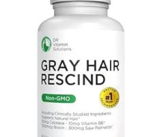 Gray Hair Rescind with Catalase Capsules in Pakistan