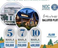 ichs 1 Kanal plot for sale. ICHS TOWN islamabad Cooperative Housing Society