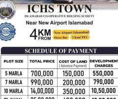 ichs 5 marla plot for sale. ICHS TOWN - Image 2
