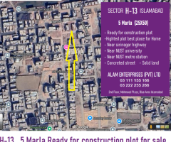 5 Marla Plot for Sale H-13 Islamabad. - Image 3